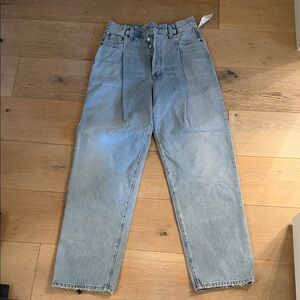 Agolde Light Blue Women's Straight Leg Jeans